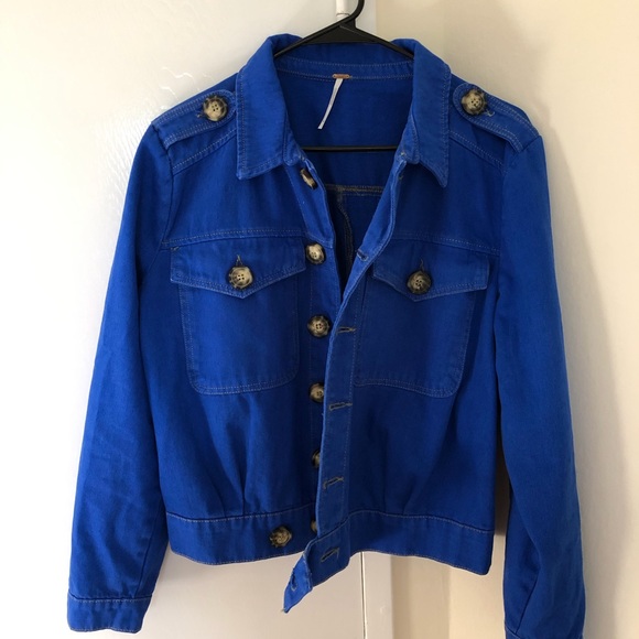 Free People Eisenhower Slouchy Denim Jacket - Picture 6 of 8